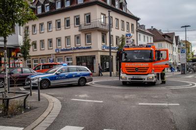 Stuttgart-Zuffenhausen: Brand in Kueche einer Gaststaette